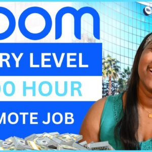Earn $4,000 a WEEK w NO DEGREE | Zoom Careers 2023 | Work From Home Jobs 2023 | WFH Jobs |Remote Job