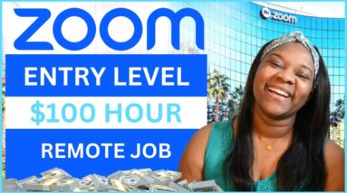Earn $4,000 a WEEK w NO DEGREE | Zoom Careers 2023 | Work From Home Jobs 2023 | WFH Jobs |Remote Job