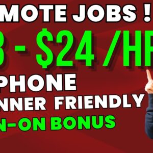 LITTLE EXPERIENCE Needed For These 2 NO PHONE Remote Jobs !  Beginner Friendly Work From Home | USA