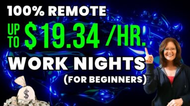 NIGHT SHIFT Work From Home Job For Beginners. Process Insurance Authorizations|Remote Jobs 2023|USA