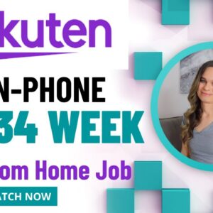 RAKUTEN Hiring NON-PHONE Work From Home Job 2023 | $1,057 To $1,634 Week + Benefits | USA Only