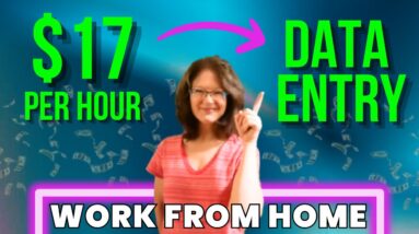 2 DATA ENTRY Work From Home Jobs Hiring Right Now | USA