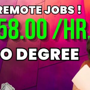 $30 - $58/Hr. NO DEGREE Needed Remote Jobs Doing Payroll & Support | USA