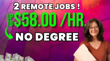 $30 - $58/Hr. NO DEGREE Needed Remote Jobs Doing Payroll & Support | USA