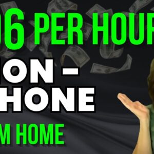 5 HIGH PAYING NON PHONE Remote Jobs Hiring Now ! Work From Home 2024 | USA