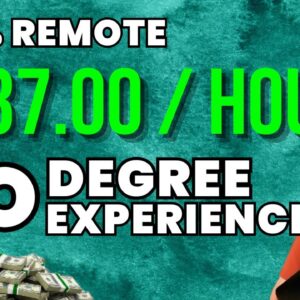 Make $37 /Hour NO DEGREE & NO EXPERIENCE Needed Processing Reports From Home | USA