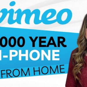 Vimeo Hiring $54,000 To $77,000 Year Non-Phone Tickets Work From Home Job With No Degree | USA Only