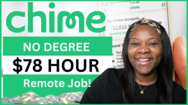 Make OVER $3,000/WEEK from 🏡 | Chime Online Jobs 2023 | Work From Home Jobs 2023 | Remote WFH Jobs