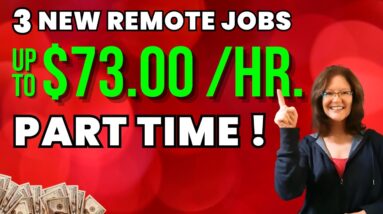 Make Up To $73/Hr. with A PART TIME Job From Home: Social Media, Support, HR | Remote Jobs 2023| USA