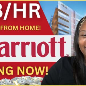 Make OVER $2,900/WEEK from ЁЯПаЁЯе│  | Marriott Online Jobs From Home | Work From Home Jobs 2023 |WFH Jobs