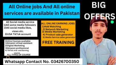 All Online earning jobs available|| Online earning work without investment and service|| online work