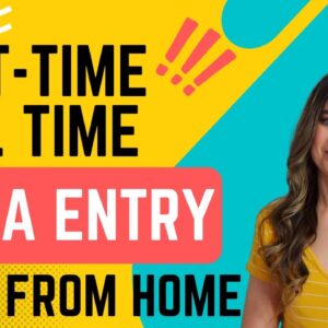 Part-Time / Full Time DATA ENTRY (Non-Phone) Work From Home Job Reviewing Recipes | No Degree | USA