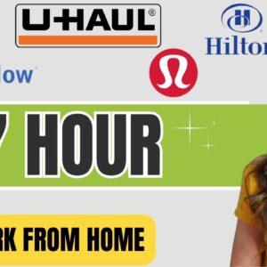 9 Work From Home Jobs Hiring Now In 2023 | Up To $47 Hour | BIG COMPANIES | No Degree | USA | FT