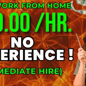 $19/Hr. NO EXPERIENCE NEEDED Work From Home Jobs For Beginners - IMMEDIATE HIRE Remote Jobs | USA