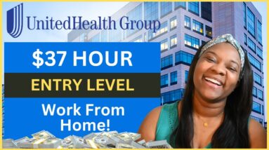 Earn $1,400 a WEEK w NO DEGREE | United Health Group Careers | Work From Home Jobs 2023 |Remote Jobs