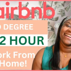 Make OVER $4,000/WEEK from ðŸ�¡ðŸ”¥|Airbnb Jobs at Home|Work From Home Jobs 2023 | Remote WFH Jobs | WFH