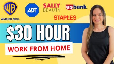 Make Up To $30 Hour Working From Home With These Remote Jobs | HUGE Companies Hiring Now In 2023!