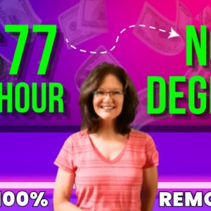 5 HIGH-PAYING Remote Customer Service Jobs !  No Degree Needed To Work From Home  | USA