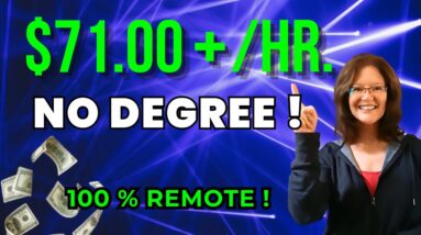 3 HIGH PAYING Remote Jobs - Earn Up To $12,000 /Mo. With NO DEGREE  | Remote Jobs 2023 | USA