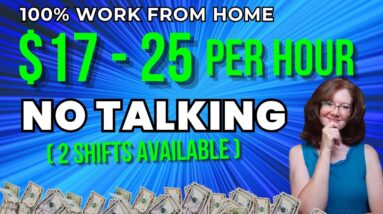 NO PHONE Work From Home Customer Support Job Paying up to $25/Hour.   | USA