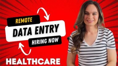 Healthcare Non-Phone DATA ENTRY Work From Home Job 2023 | No Healthcare Experience Needed! No Degree