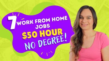 7 Remote Work From Home Jobs Hiring Now In 2023 | Up To $50 Hour With No College Degree Needed | USA