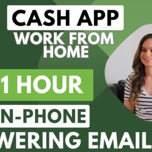 CASH APP Hiring Non-Phone $23 To $31 Hour Answering Emails From Home | No Degree Needed | USA Only