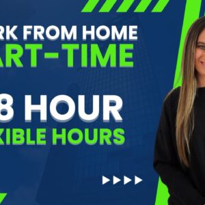 Part-Time Flexible Hours Work From Home Job | $18 Hour With No College Degree | 2 Jobs USA only
