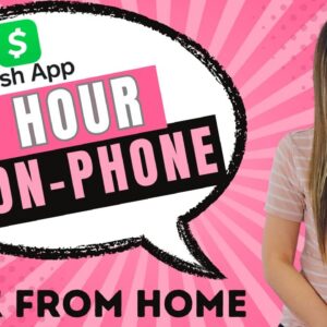 $31 Hour Cash App NON-PHONE Customer Support | Work From Home Jobs 2023 | No Degree Needed