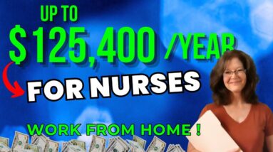 REMOTE JOB FOR NURSES | High Paying RN Work From Home Jobs | USA
