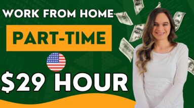 Part-Time Remote Work From Home Jobs Hiring 2023 With No Degree Needed | Up To $29 Hour | USA Only