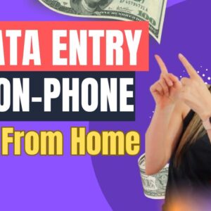 Full Time Non-Phone Data Entry Specialist Work From Home Job | No Degree | Hiring Nationwide USA