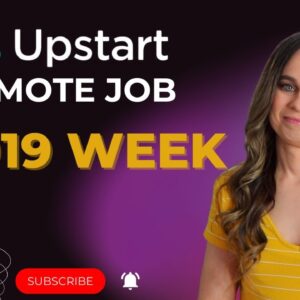 Upstart Remote Job $1,461 To $2,019 Week | No College Degree Needed | Dealer Documentation