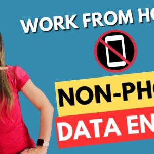 Non-Phone DATA ENTRY Work From Home Job Hiring NOW 2023! No Degree Needed! Wonâ€™t Last | USA Only