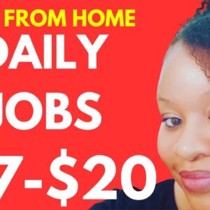 Work From Home Online Jobs