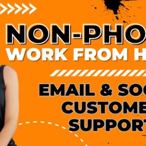Work From Home Email & Social Customer Support With No Degree Needed | $38,000 to $62,000 Year | USA