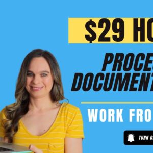 Up To $29 Hour Work From Home Job Processing Bank Documentation / Data EntryWith No Degree Needed