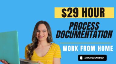 Up To $29 Hour Work From Home Job Processing Bank Documentation / Data EntryWith No Degree Needed