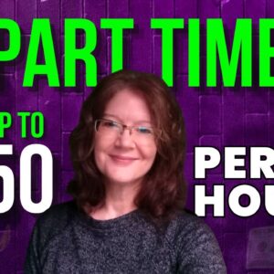 Make Up To $50/Hr. Part Time Work From Home Jobs (2024) | USA