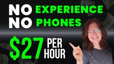 No Phone No Experience !!! Work From Home Jobs 2024 Hiring Now| USA