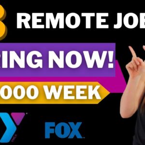 13 Remote Work From Home Customer Support Jobs Hiring Now In 2024 | Up To $1,000 Week | No Degree