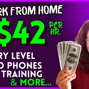 6 New Remote Work From Home Jobs: Entry Level, No Phone, Training Included