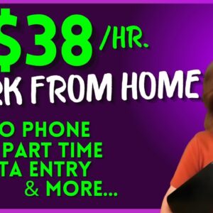 5 Easy Remote Jobs 2024 (No-Phone, Part Time, Data Entry & More)