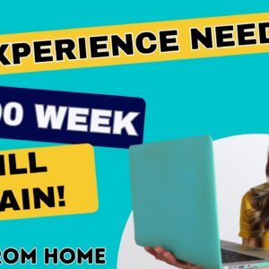 $1,000 Week NO EXPERIENCE NEEDED! (They Will Train You) Work From Home Jobs | No Degree Needed | USA