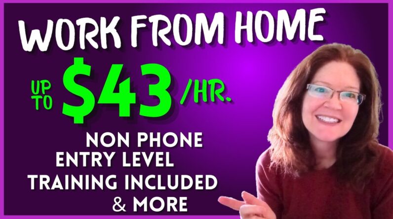 8 Remote Work From Home Jobs Available Now: HR, Accounting, Insurance, Tech. Support (Up To $43/hr)