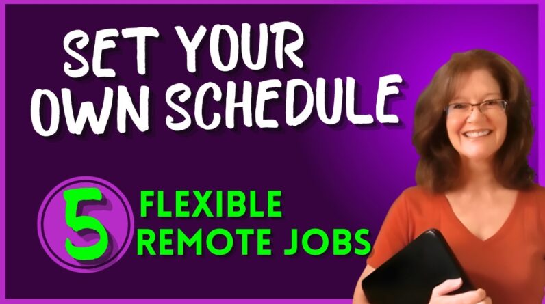 Make Your Own Schedule Remote Jobs: Work From Home - Flexible Schedule - Hiring Right Now