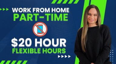 Part-Time Flexible Schedule $20 Hour Non-Phone Work From Home Job + Customer Support Up To $31 Hour