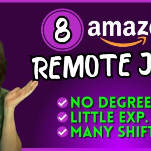 AMAZON IS HIRING !  Get Paid Up To $56/Hr. | Best Work From Home Jobs To Apply To Now !