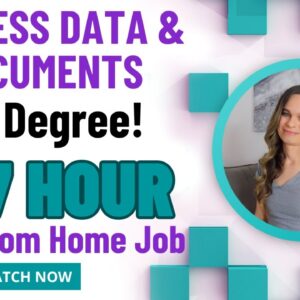 Process Documents & Data Work From Home Jobs 2024 | $17 Hour | No College Degree Needed | USA Only