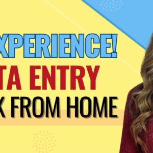 NO EXPERIENCE NEEDED! Data Entry Work From Home Job | Will Train | Multiple Shifts Available | USA